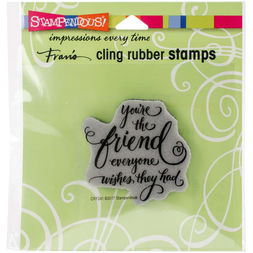 Stampendous Cling Stamp Everyone Wishes