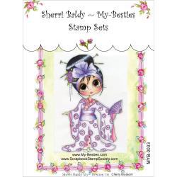 My Besties Clear Stamps 4"X 6" Cherry Blossom - MYB-0033