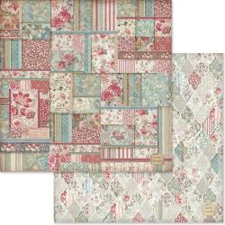 Stamperia Double-Sided Cardstock 12"X12" Patchwork Wallpaper