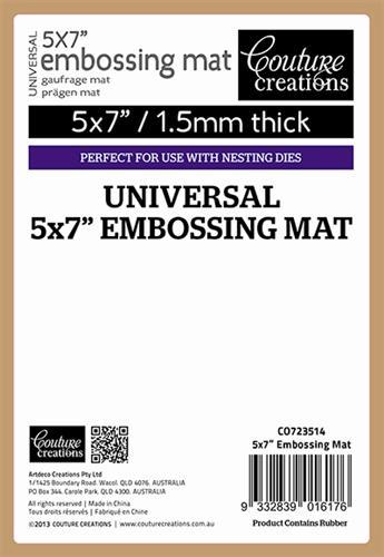 Couture Creations Universal 5x7" Embossing Mat Tan