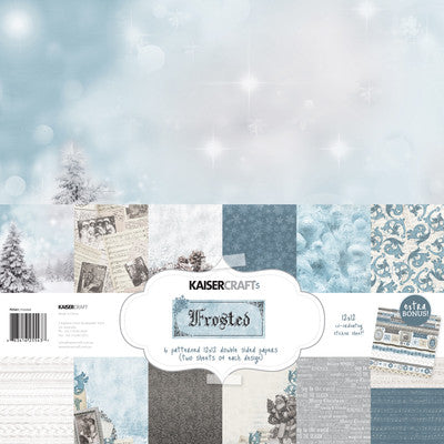 Kaisercraft  Frosted 12 x 12 Paper PK543 Frosted pack