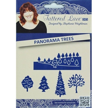 Tattered Lace Die D634 Panorama Trees
