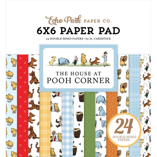 The House At Pooh Corner Echo Park Double-Sided Paper Pad 6"X6"