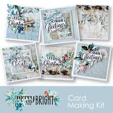 Christmas Merry and Bright Card Making Kit