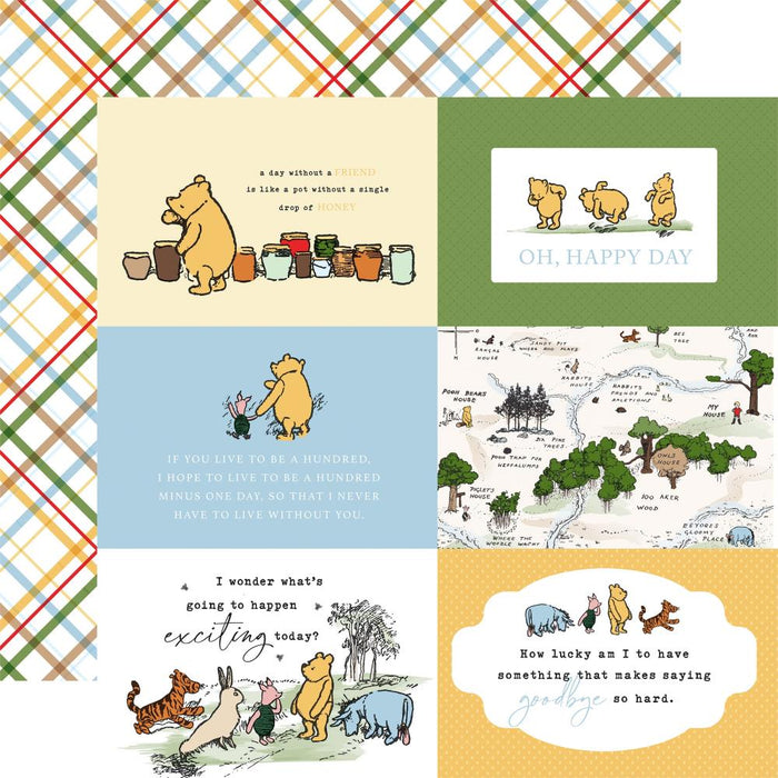 The House At Pooh Corner Double-Sided Cardstock 12"X12"