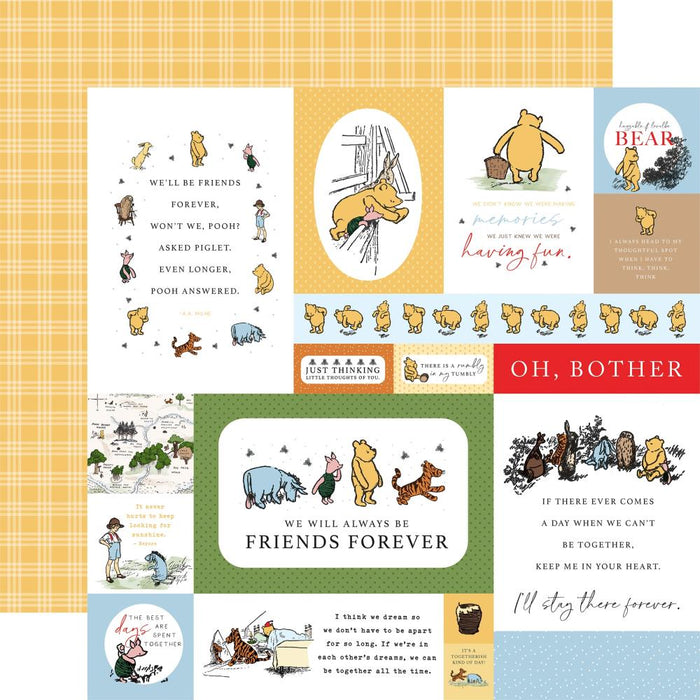 The House At Pooh Corner Double-Sided Cardstock 12"X12"
