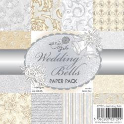 Wild Rose Studio Ltd. Single-Sided Paper Pack 6"X6" 36/Pkg Wedding Bells