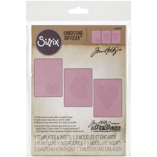 Sizzix Embossing Diffuser 660245 Hearts