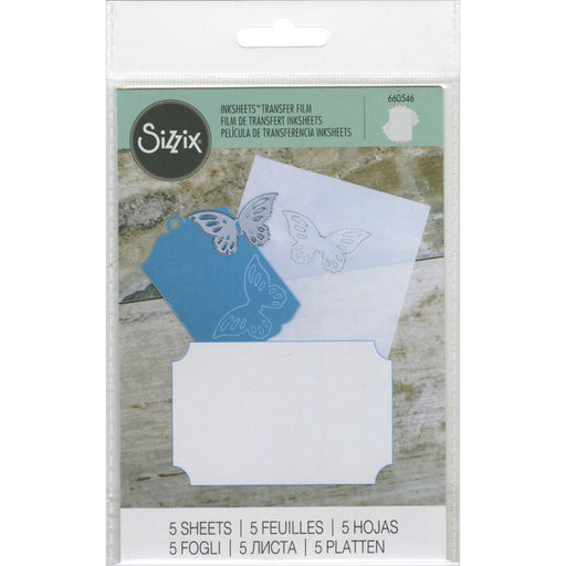 Sizzix Inksheets Transfer Film 660546 White