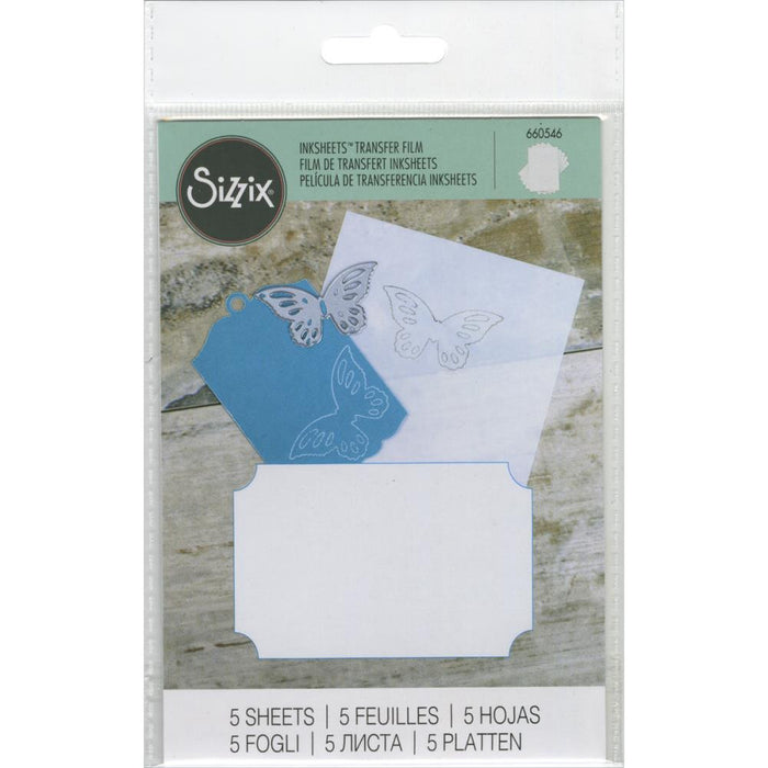 Sizzix Inksheets Transfer Film 660546 White