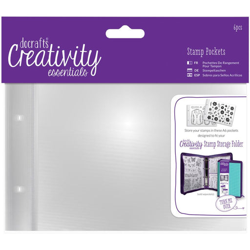 Creativity Essentials A6 Stamp Pockets 6/Pkg