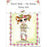 My Besties Clear Stamps 4"X 6" Messy Jessy Olivia Odd Socks - MYB-0014