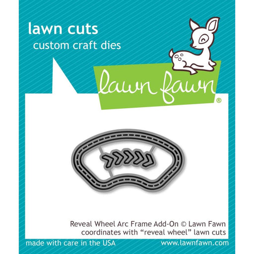 Lawn Cuts Custom Craft Die - Reveal Wheel: Arc Frame Add-On