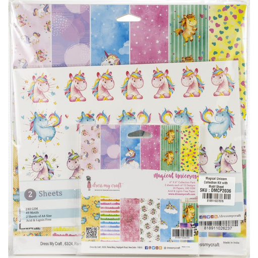 Dress My Crafts Collection Kit - Magical Unicorn