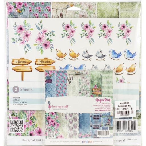 Dress My Crafts Collection Kit - Magnolias