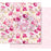 Prima Marketing Misty Rose Foiled Dbl-Sided Cardstock 12"X12 - Scattered Dreams