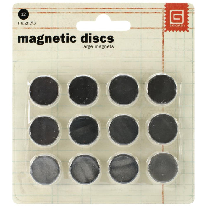 Magnetic Discs Large -  5/8in Diameter Magnets