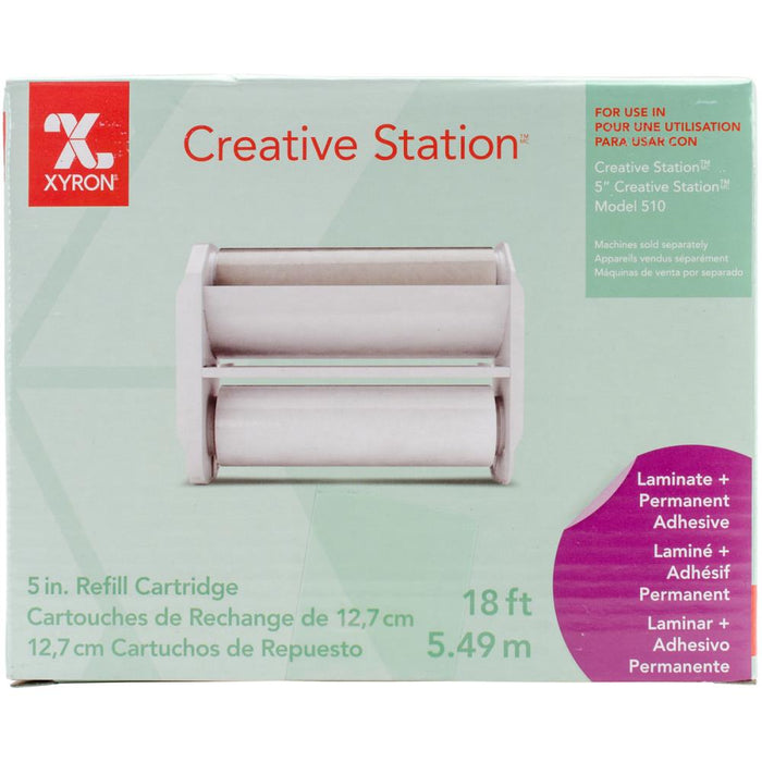 Xyron Creative Station Laminate/Adhesive Cartridge 5"X18'