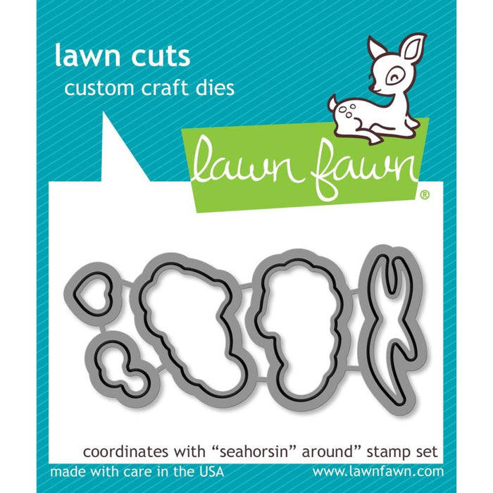 Lawn Cuts Custom Craft Die - Seahorsin' Around