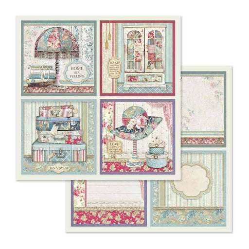 Stamperia Double-Sided Cardstock 12"X12" 4 Frame Decorations