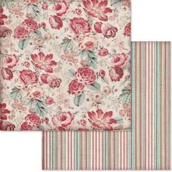 Stamperia Double-Sided Cardstock 12"X12" Roses Wallpaper
