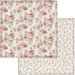 Stamperia Double-Sided Cardstock 12"X12" Rose Buds