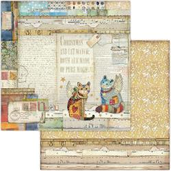 Stamperia Double-Sided Cardstock 12"X12" Cats