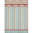 Stamperia Rice Paper Sheet A4 Striped Wallpaper