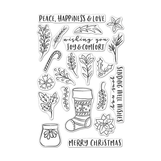 Hero Arts Clear Stamps 4"X6" - Stocking Bouquet