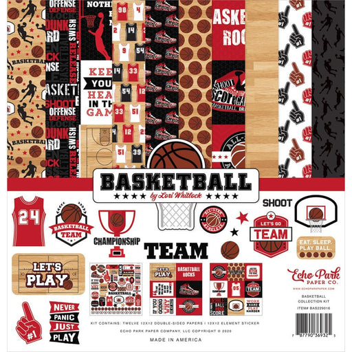 Echo Park Collection Kit 12"X12" - Basketball