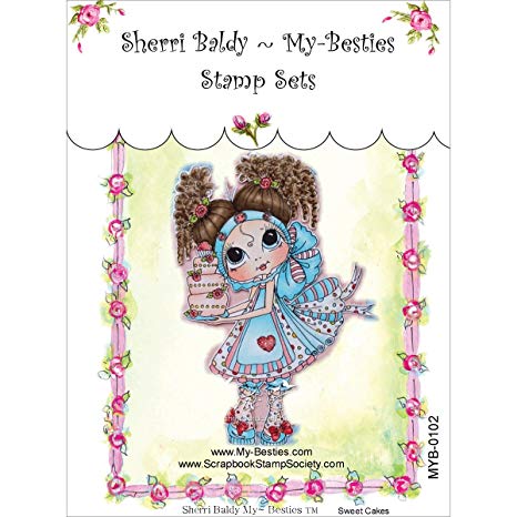 My Besties Clear Stamps 4"X 6" Sweet Cakes - MYB-0102