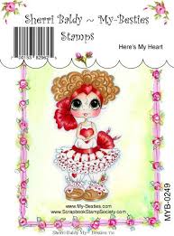 My Besties Clear Stamps 4"X 6" Here's My Heart - MYB-0249