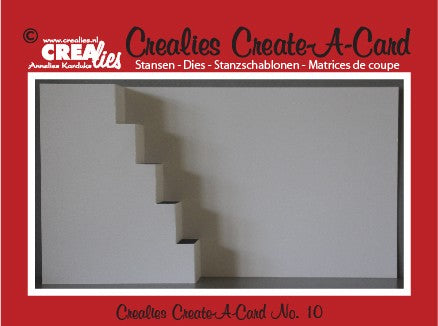 CCAC10  Crealies Create A Card stans/die no. 10