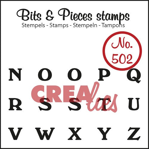 Bits & Pieces stamp no. 502 N-Z