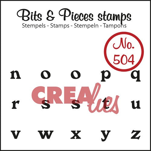Bits & Pieces stamp no. 504 n-z