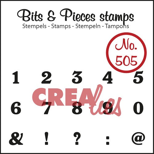 Bits & Pieces stamp no. 505 Numbers