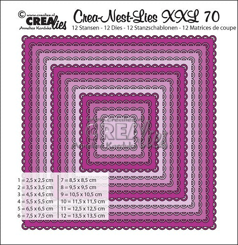 Crea-Nest-Lies XXL stansen No.70