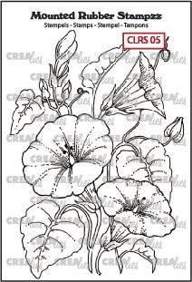 Mounted Rubber Stampzz No.5 Morning Glory