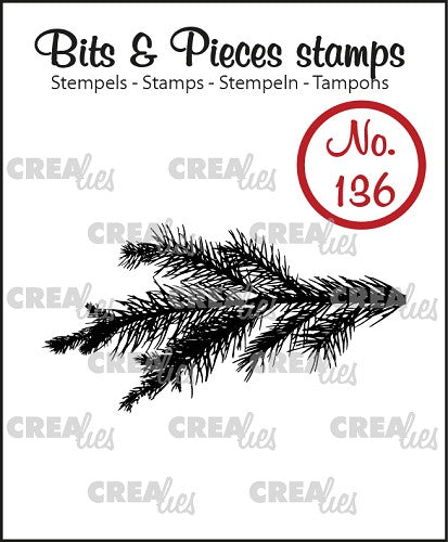 Crealies Bits & Pieces No. 136 - Pine Branch
