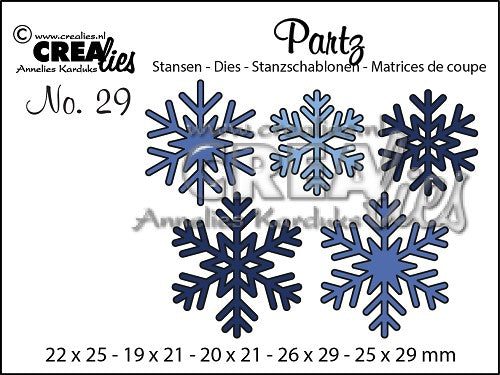 Partz no.29 - 5x Snowflakes