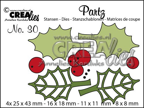 Partz No.30 - Holly Leaves + Berrys