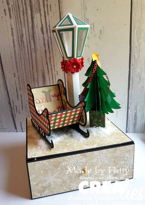 Cardzz die cutting no. 16, Sled (card size)