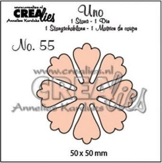 Crealies Uno no 55 - Flowers 24