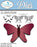 Elizabeth Craft Designs 704 Butterfly Silhouette