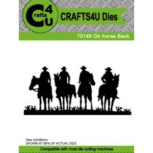 Crafts4U Die On Horse Back