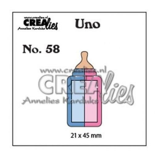 Crealies • Uno Snijmal no.58 Zuigfles