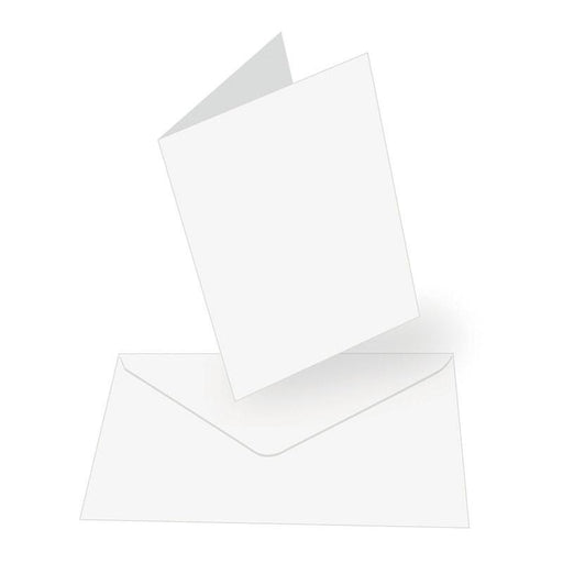 Card + Envelope Set - White - A6