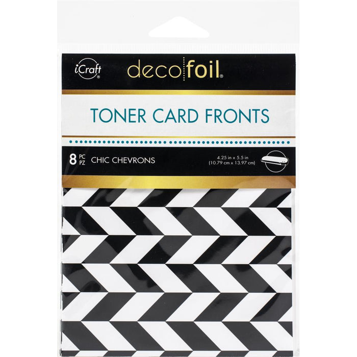 Deco Foil White Toner Sheets 4"X9" 6/Pkg