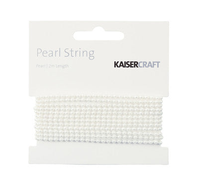 Kaisercraft Pearl Pearl String 2m EM433