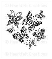 Butterfly Medley Stamp HCPC-3650